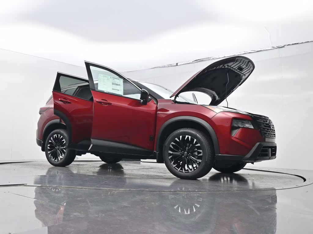 2026 Scarlet Ember Tintcoat Nissan Rogue Dark Armor FWD SUV