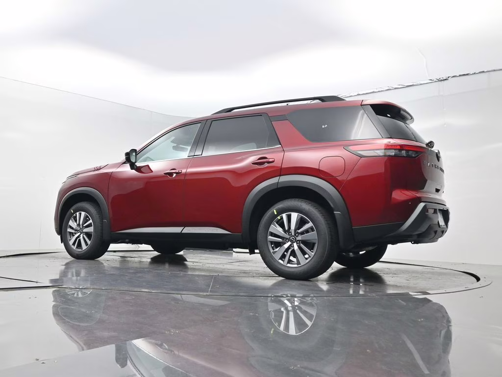 2026 Scarlet Ember Tintcoat Nissan Pathfinder SL FWD SUV