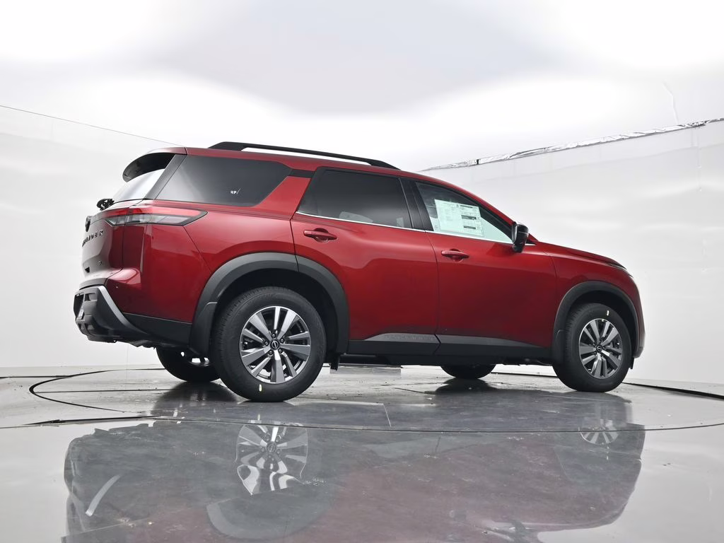 2026 Scarlet Ember Tintcoat Nissan Pathfinder SL FWD SUV