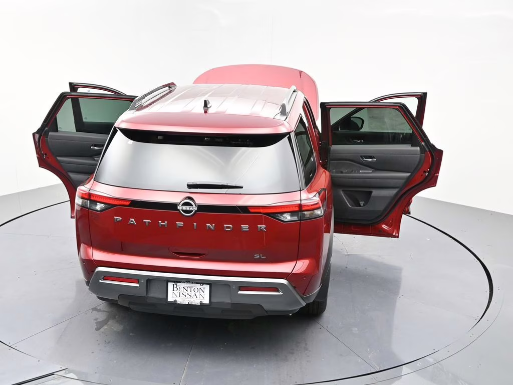 2026 Scarlet Ember Tintcoat Nissan Pathfinder SL FWD SUV