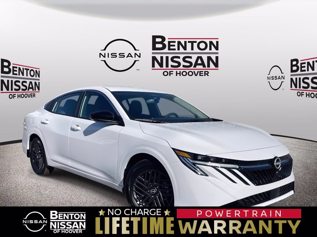 2026 Fresh Powder Nissan Sentra SV FWD Sedan