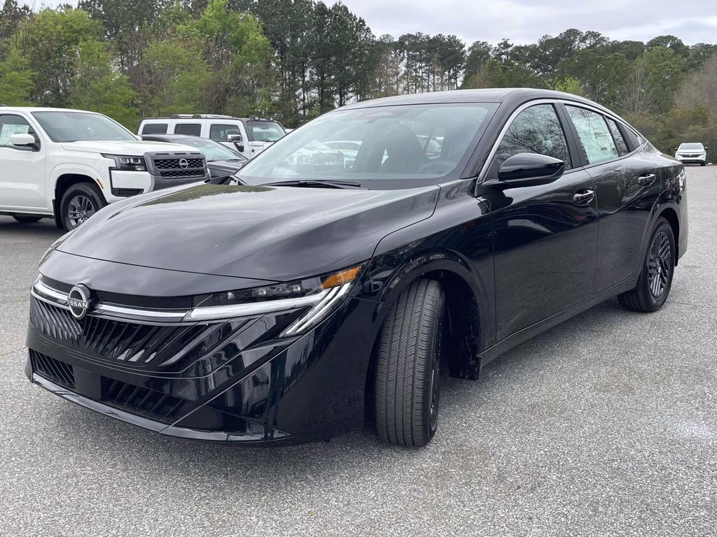 2026 Super Black Nissan Sentra SV FWD Sedan