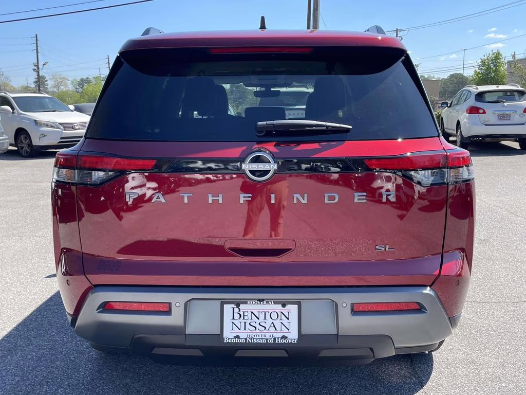 2026 Scarlet Ember Tintcoat Nissan Pathfinder SL FWD SUV