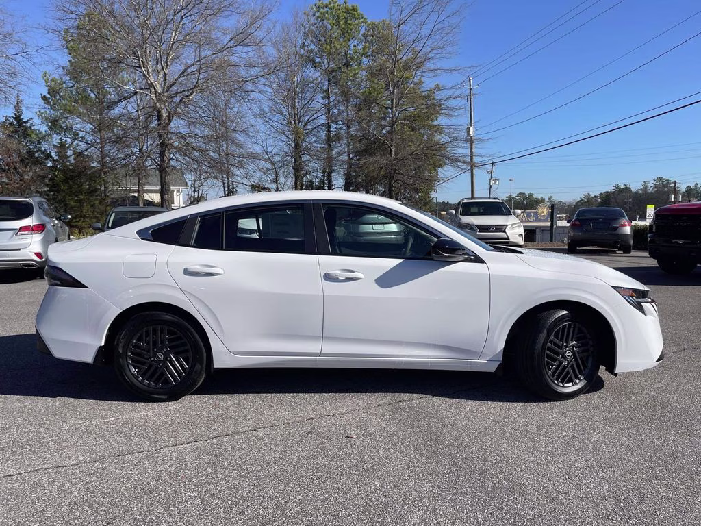 2026 Fresh Powder Nissan Sentra SV FWD Sedan