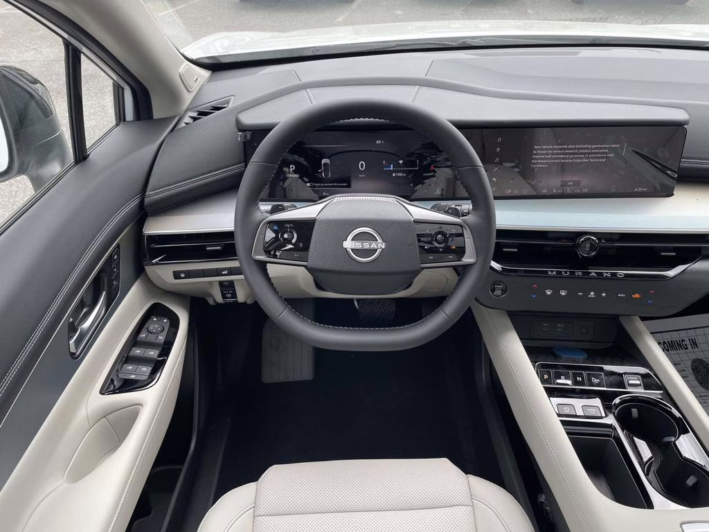 2026 Everest White Pearl Tricoat Nissan Murano SL AWD SUV