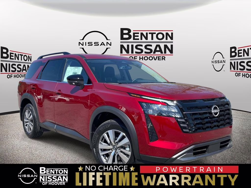 2026 Scarlet Ember Tintcoat Nissan Pathfinder SL FWD SUV