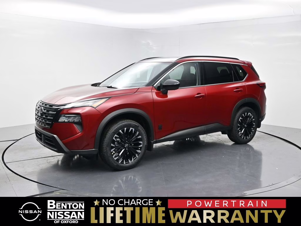 2026 Scarlet Ember Tintcoat Nissan Rogue Dark Armor FWD SUV