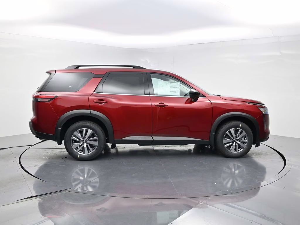2026 Scarlet Ember Tintcoat Nissan Pathfinder SL FWD SUV