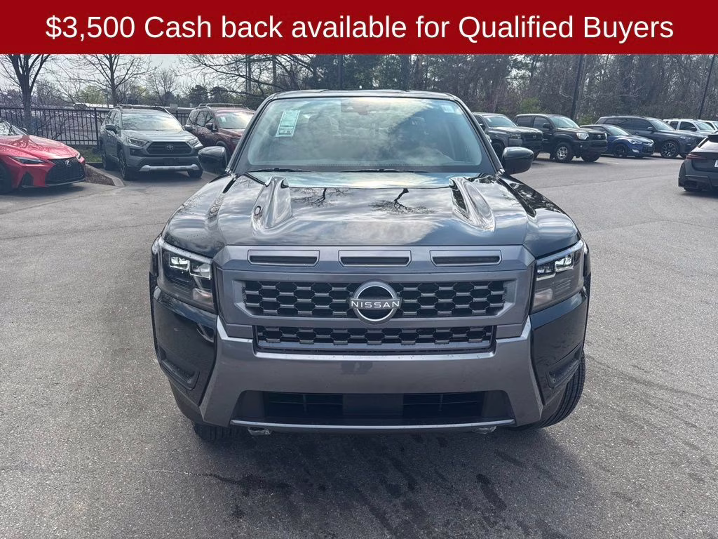 2026 Super Black Nissan Frontier SV 4X4 Truck