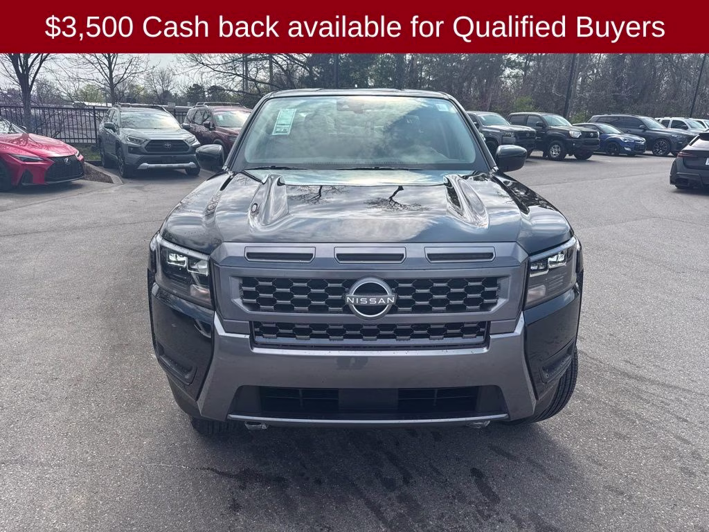 2026 Super Black Nissan Frontier SV 4X4 Truck