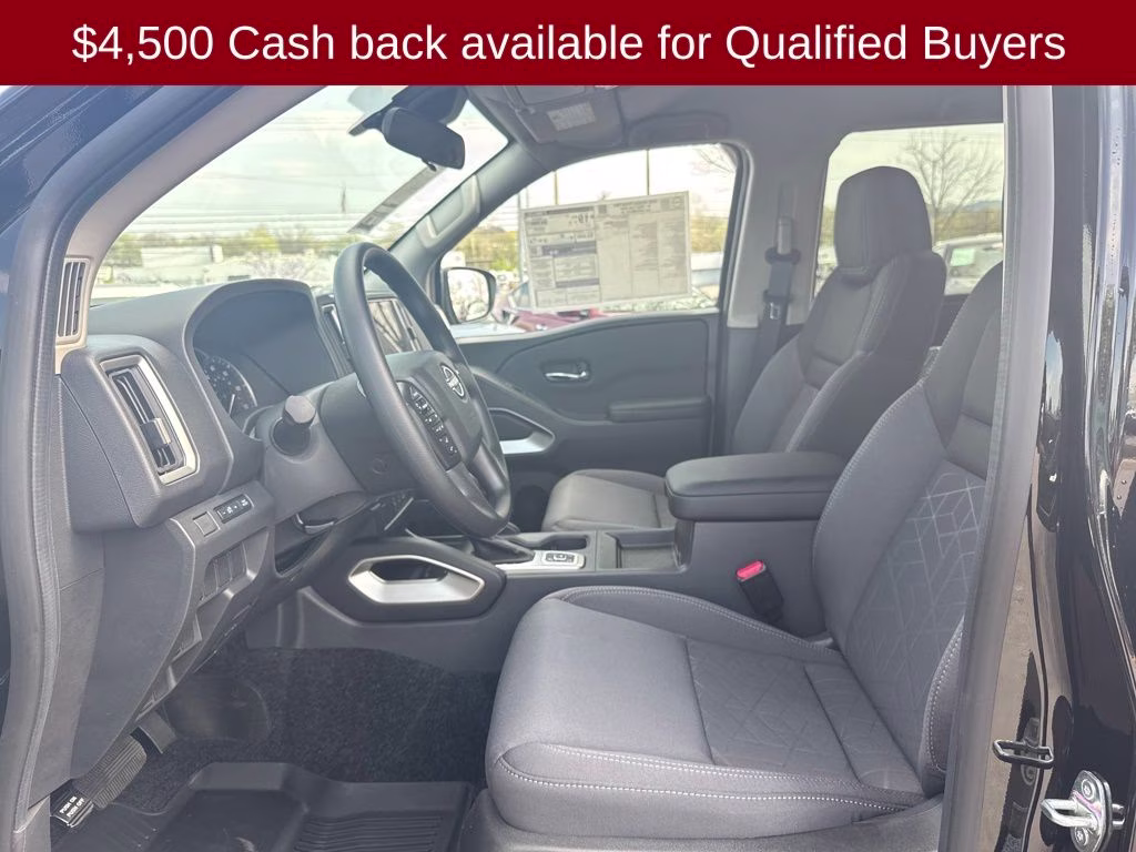 2026 Super Black Nissan Frontier SV 4X4 Truck