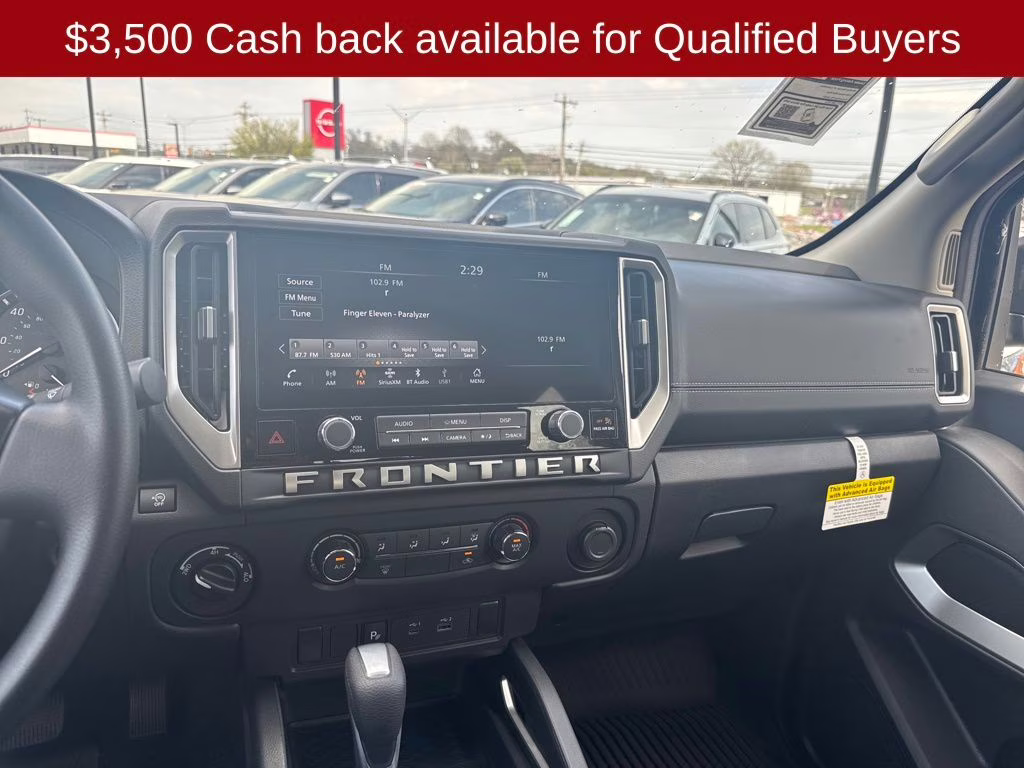 2026 Super Black Nissan Frontier SV 4X4 Truck