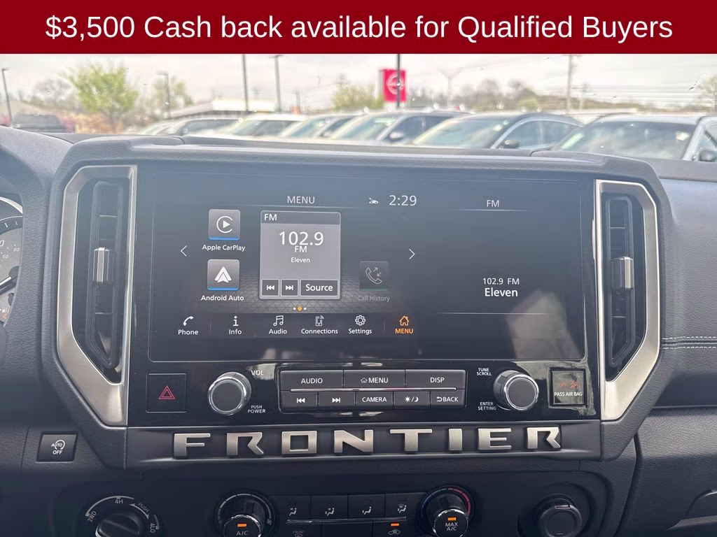 2026 Super Black Nissan Frontier SV 4X4 Truck