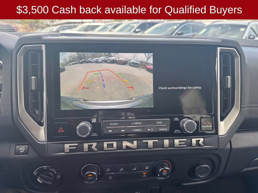 2026 Super Black Nissan Frontier SV 4X4 Truck