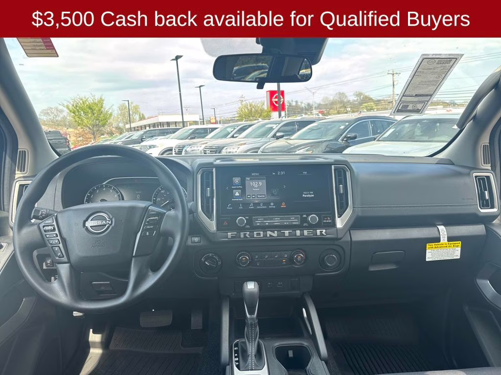 2026 Super Black Nissan Frontier SV 4X4 Truck