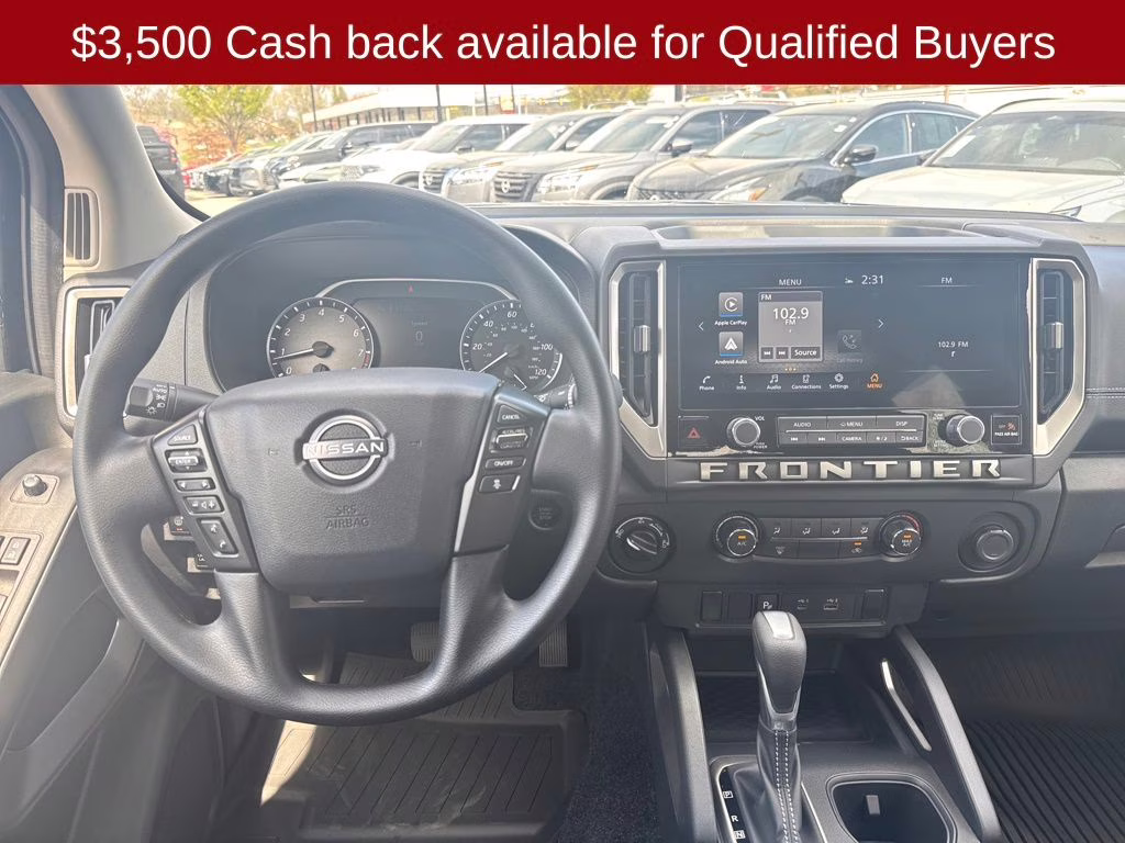 2026 Super Black Nissan Frontier SV 4X4 Truck