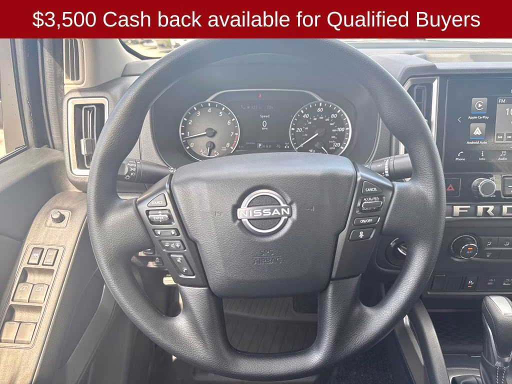 2026 Super Black Nissan Frontier SV 4X4 Truck