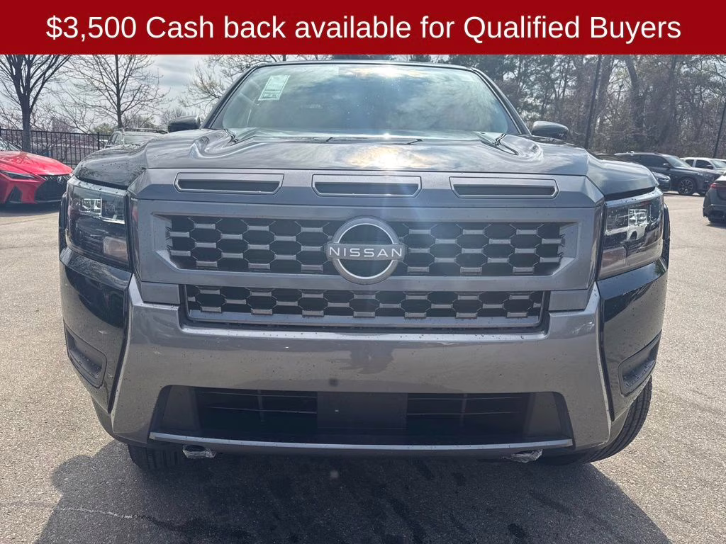 2026 Super Black Nissan Frontier SV 4X4 Truck