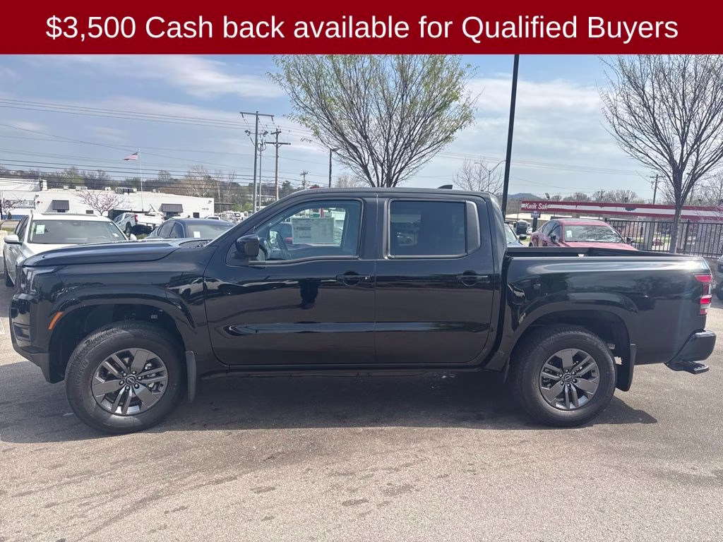 2026 Super Black Nissan Frontier SV 4X4 Truck