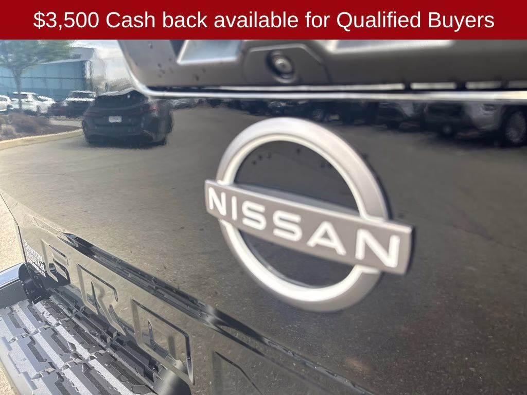 2026 Super Black Nissan Frontier SV 4X4 Truck