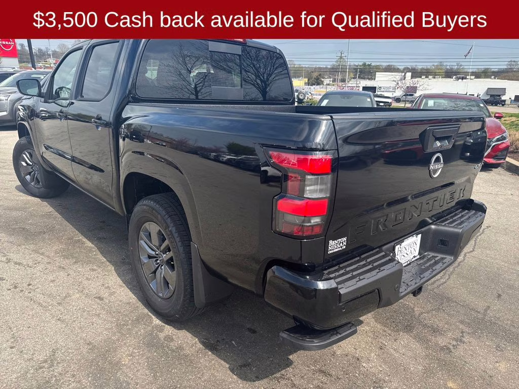 2026 Super Black Nissan Frontier SV 4X4 Truck