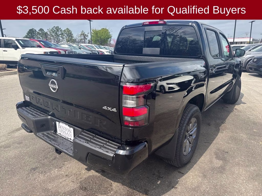 2026 Super Black Nissan Frontier SV 4X4 Truck