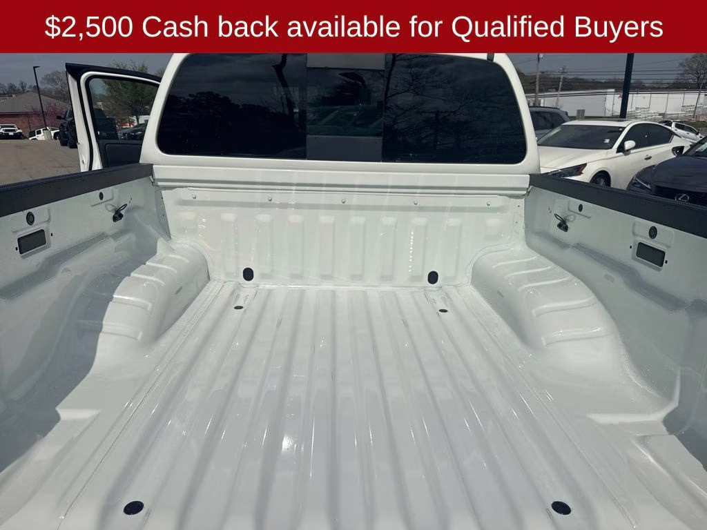 2026 Glacier White Nissan Frontier S 4X4 Truck