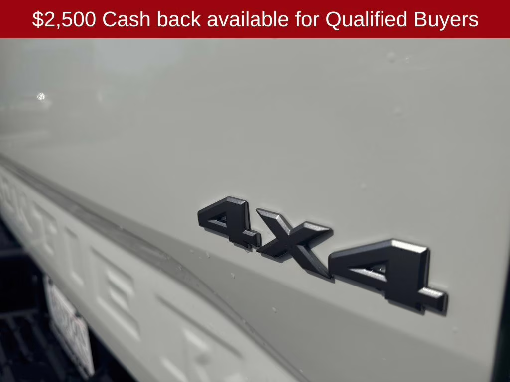 2026 Glacier White Nissan Frontier S 4X4 Truck