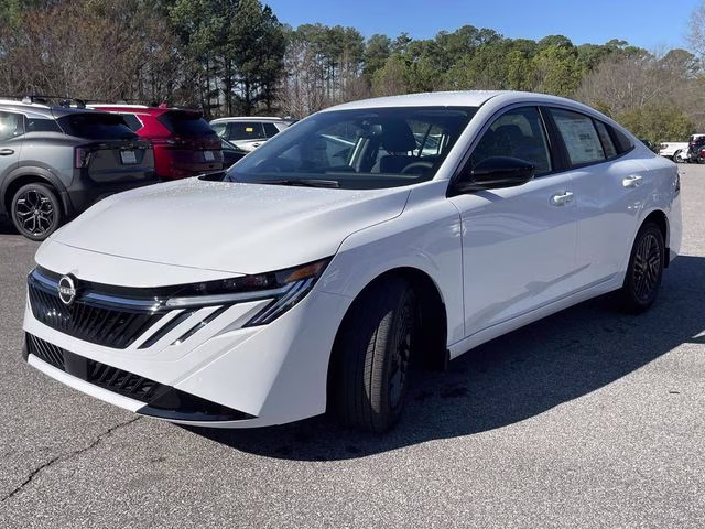 2026 Fresh Powder Nissan Sentra SV FWD Sedan