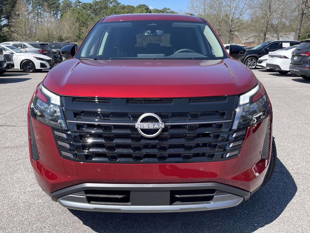 2026 Scarlet Ember Tintcoat Nissan Pathfinder SL FWD SUV