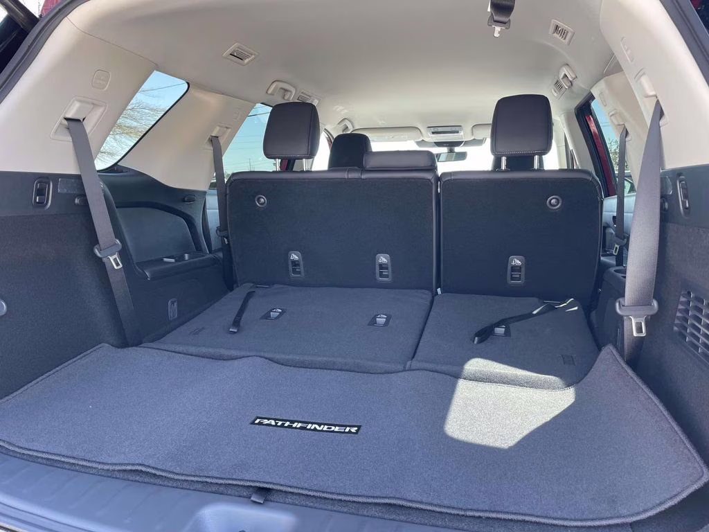 2026 Scarlet Ember Tintcoat Nissan Pathfinder SL FWD SUV