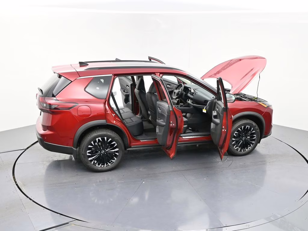 2026 Scarlet Ember Tintcoat Nissan Rogue Dark Armor FWD SUV