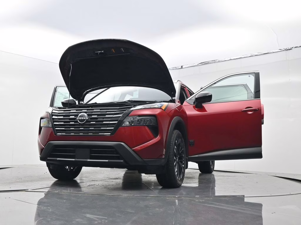 2026 Scarlet Ember Tintcoat Nissan Rogue Dark Armor FWD SUV