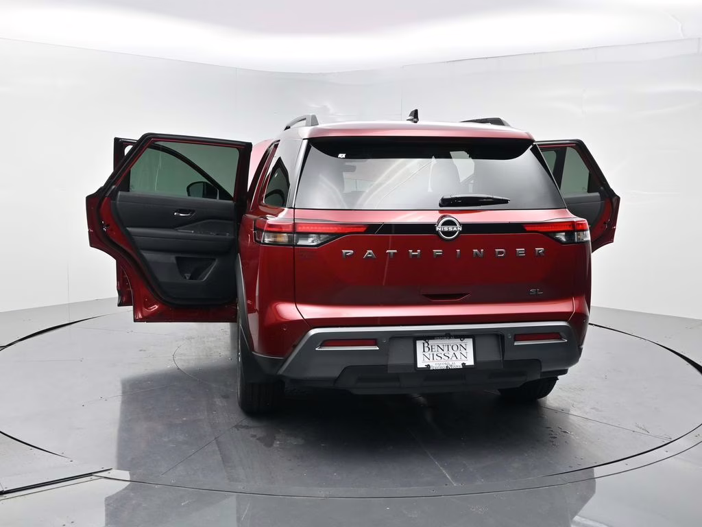 2026 Scarlet Ember Tintcoat Nissan Pathfinder SL FWD SUV