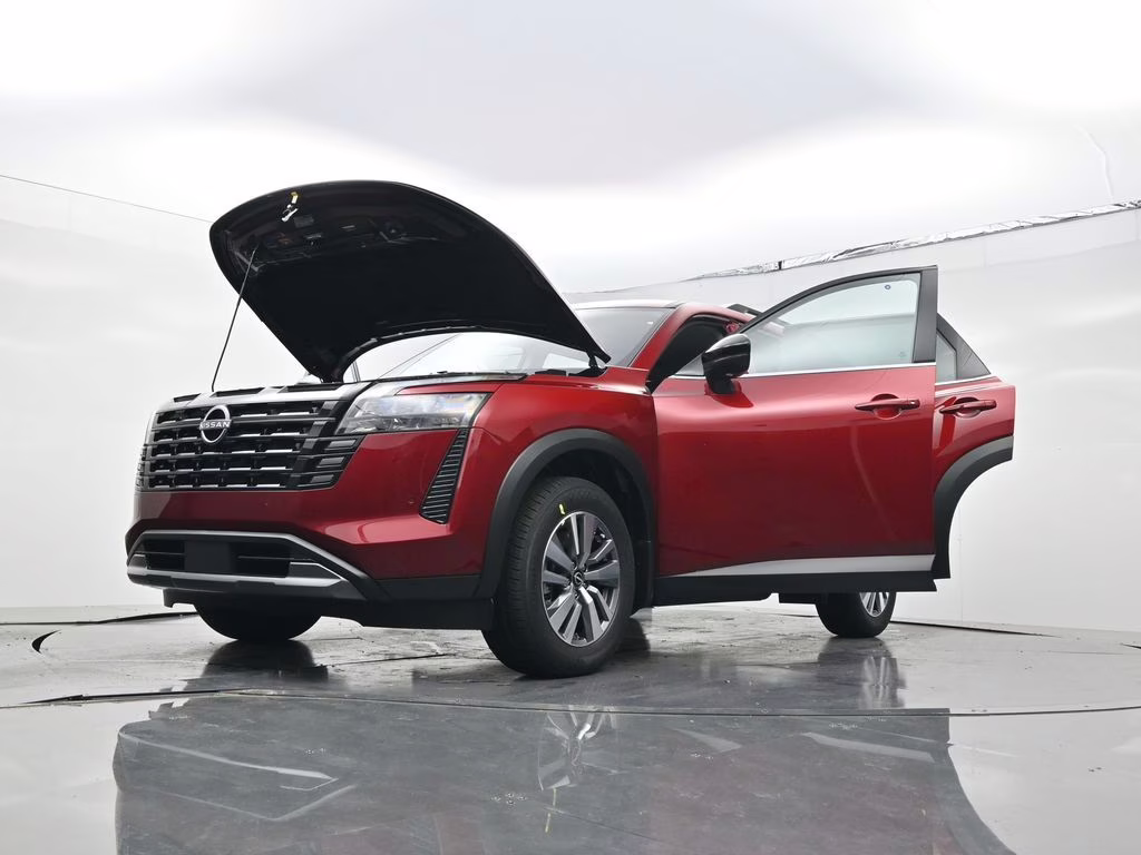 2026 Scarlet Ember Tintcoat Nissan Pathfinder SL FWD SUV