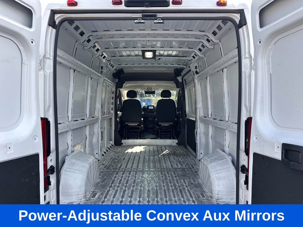2025 Bright White Clearcoat Ram ProMaster 2500 High Roof FWD Van
