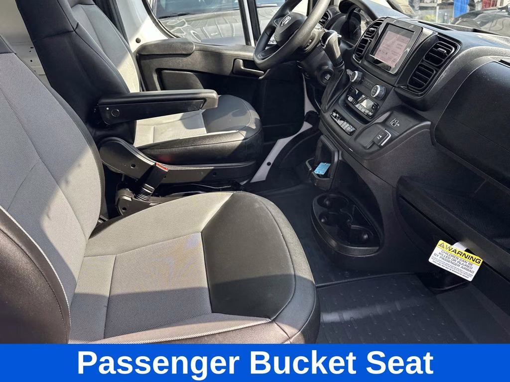 2025 Bright White Clearcoat Ram ProMaster 2500 High Roof FWD Van