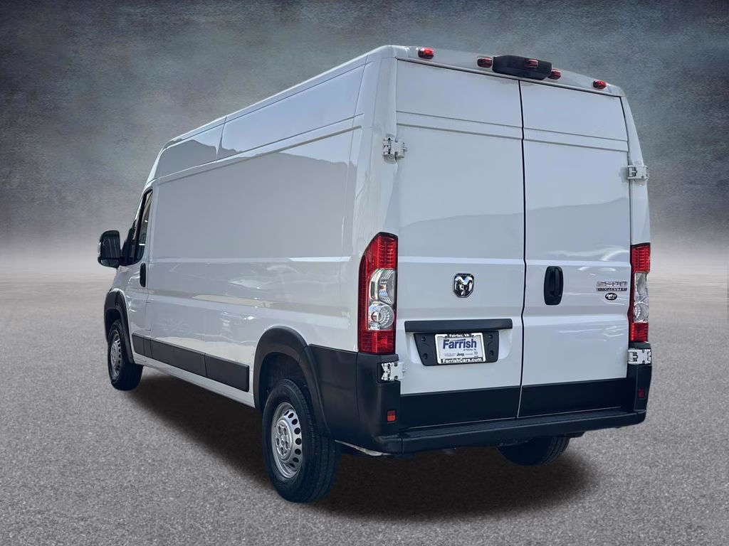 2025 Bright White Clearcoat Ram ProMaster 2500 High Roof FWD Van
