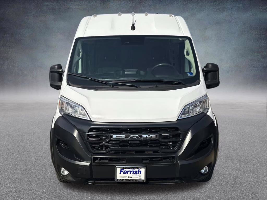 2025 Bright White Clearcoat Ram ProMaster 2500 High Roof FWD Van