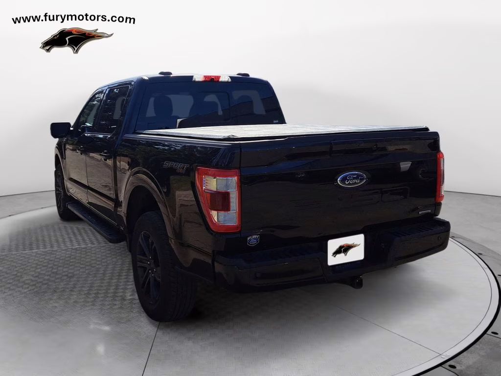 2021 Agate Black Metallic Ford F-150 Lariat Sport w/B&O Sound & Co-Pilot 360 4X4 Truck