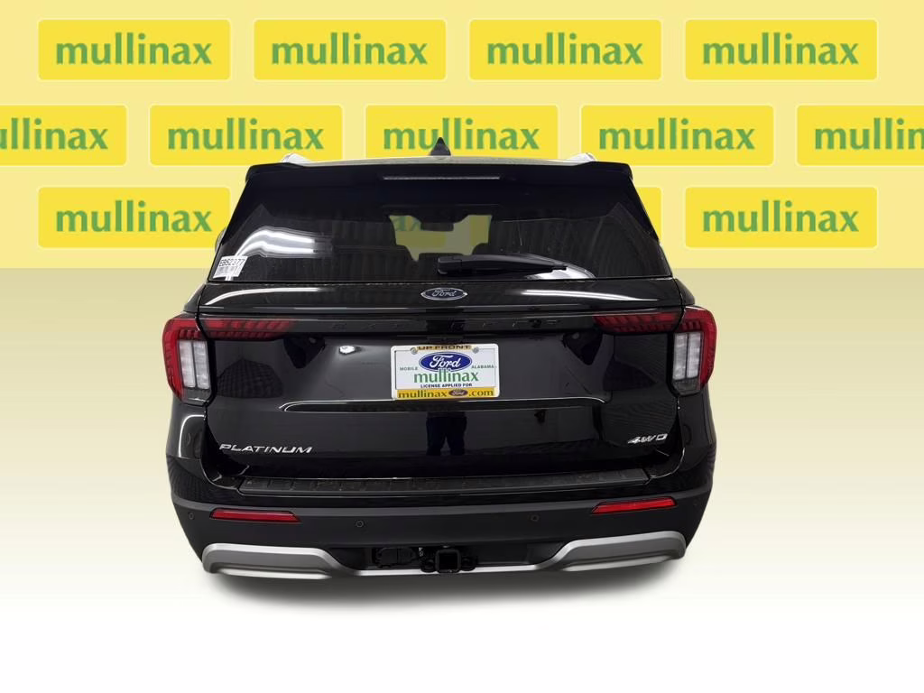 2026 AGATE BLACK Ford Explorer Platinum 4X4 SUV