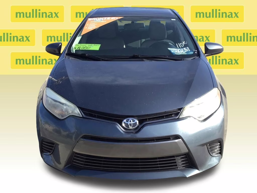 2015 Slate Metallic Toyota Corolla LE FWD Sedan
