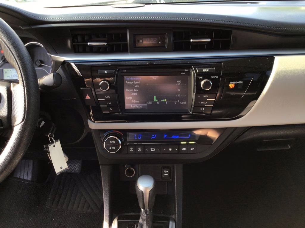 2015 Slate Metallic Toyota Corolla LE FWD Sedan