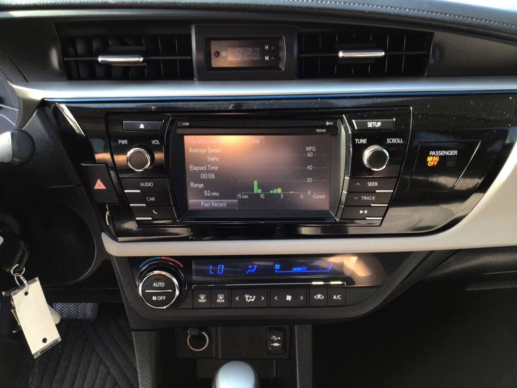 2015 Slate Metallic Toyota Corolla LE FWD Sedan