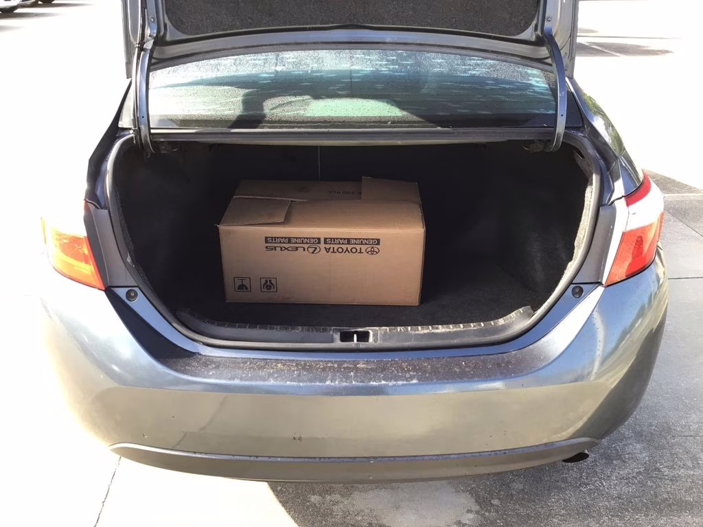 2015 Slate Metallic Toyota Corolla LE FWD Sedan