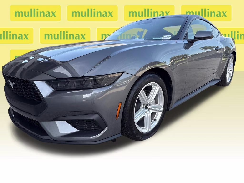 2026 Carbonized Gray Metallic Ford Mustang EcoBoost RWD Coupe