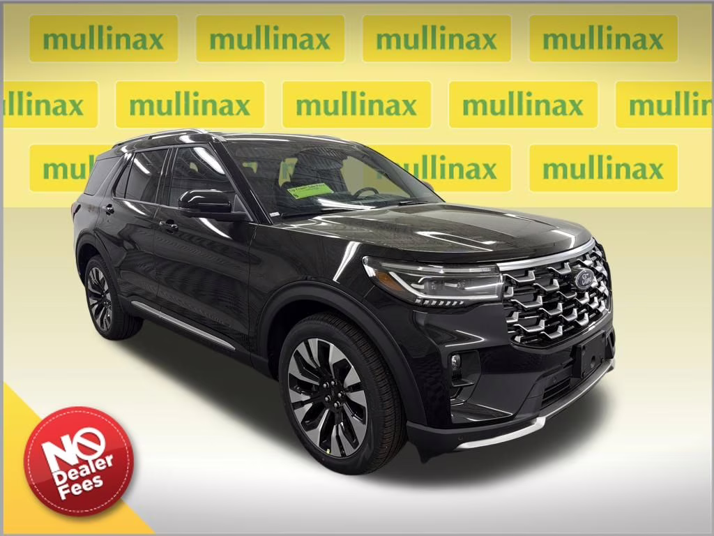 2026 AGATE BLACK Ford Explorer Platinum 4X4 SUV