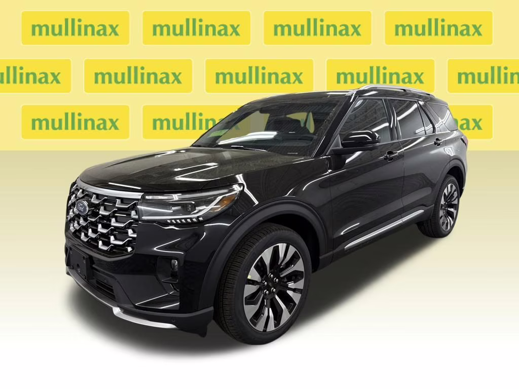 2026 AGATE BLACK Ford Explorer Platinum 4X4 SUV