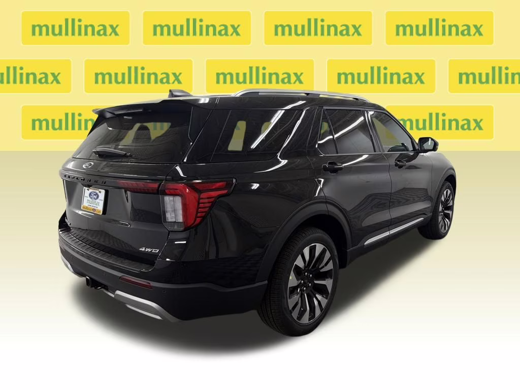 2026 AGATE BLACK Ford Explorer Platinum 4X4 SUV
