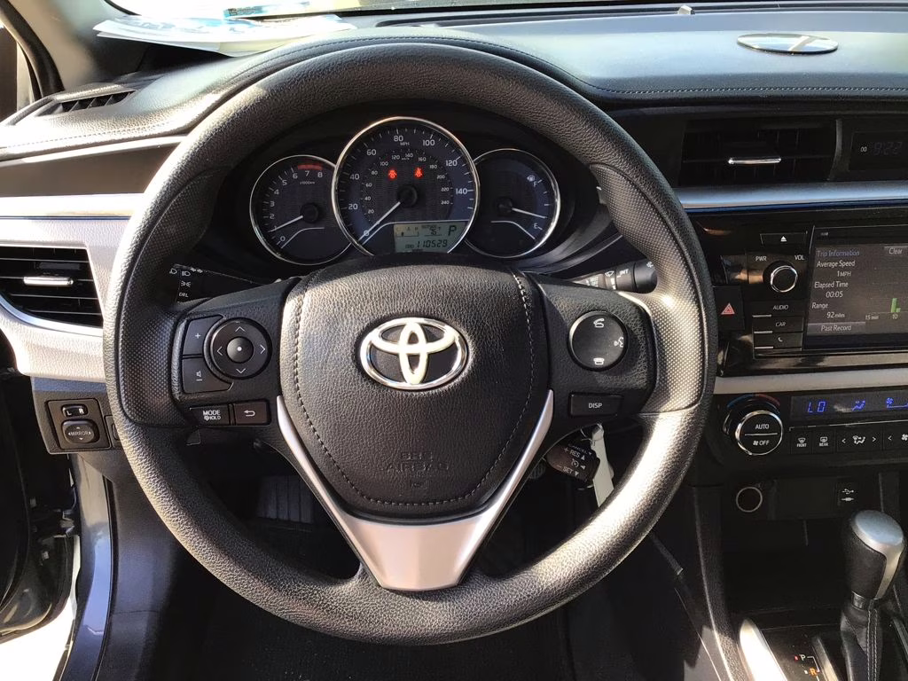 2015 Slate Metallic Toyota Corolla LE FWD Sedan
